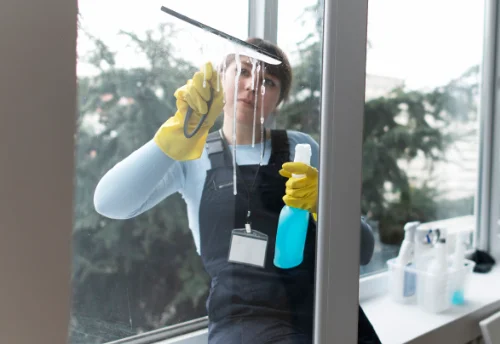 Nettoyage de vitres intérieures et extérieures à Faux-Fresnay